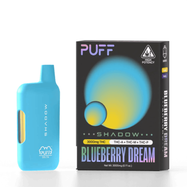 Puff 3000mg THC Shadow Collection