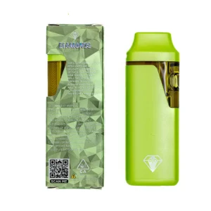 CLEAN CARTS Liquid Diamond Live Resin Disposable Vape (2000MG) Crunch Berry Sundae edition, showcasing its sleek design and premium packaging.