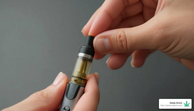 how to open vape cart