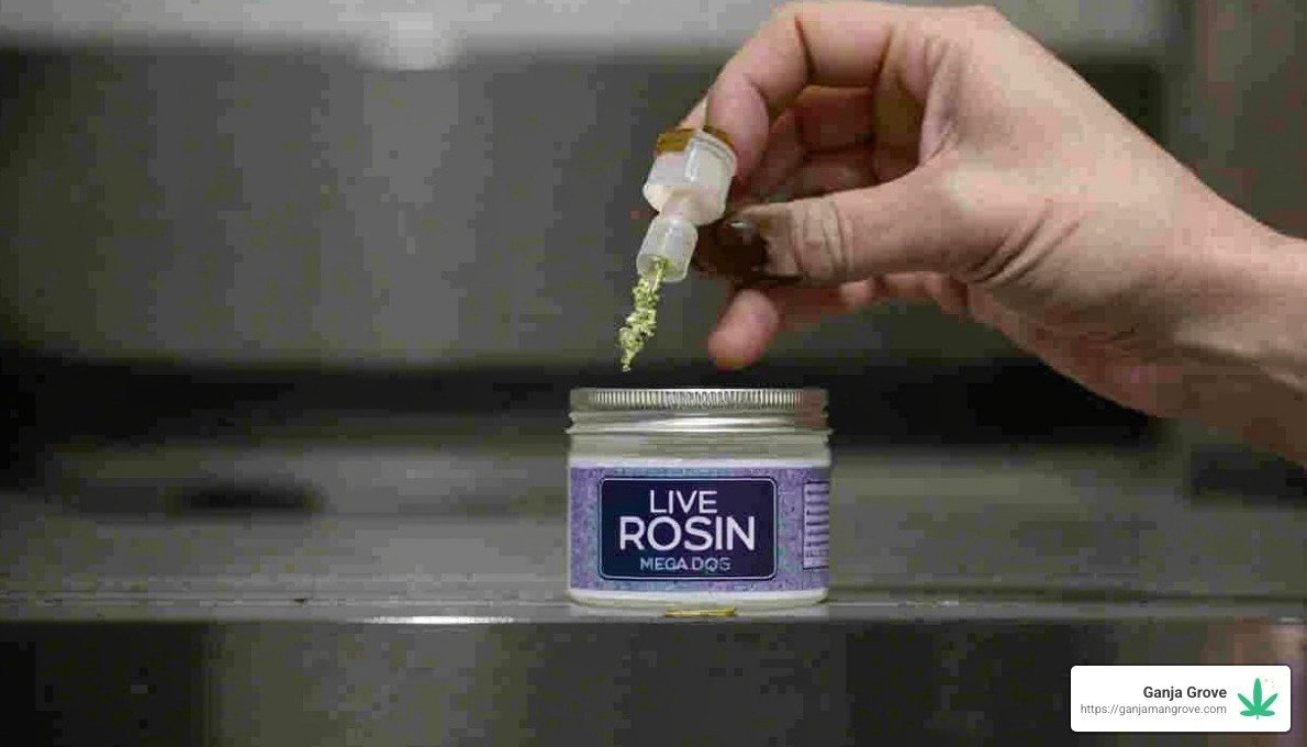 live rosin mega dose delta 9 thc 250mg