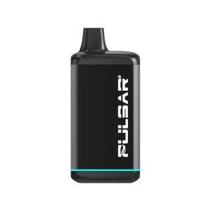 Pulsar 510 DL 2.0 Auto-Draw Vape Bar, showcasing its sleek design with a clear view of the cartridge and mouthpiece, ready for a smooth vaping experience.