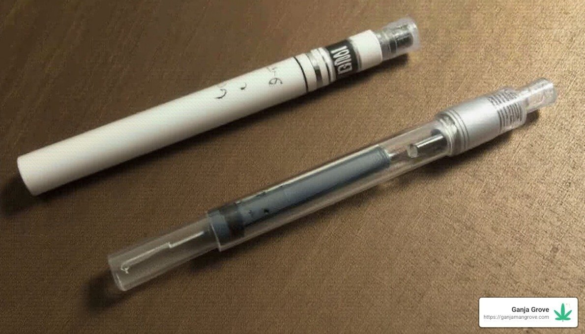 the clear vape pen