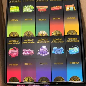 Wholesale Muha Meds 2-gram disposables – bulk case of 100 vapes with assorted flavors